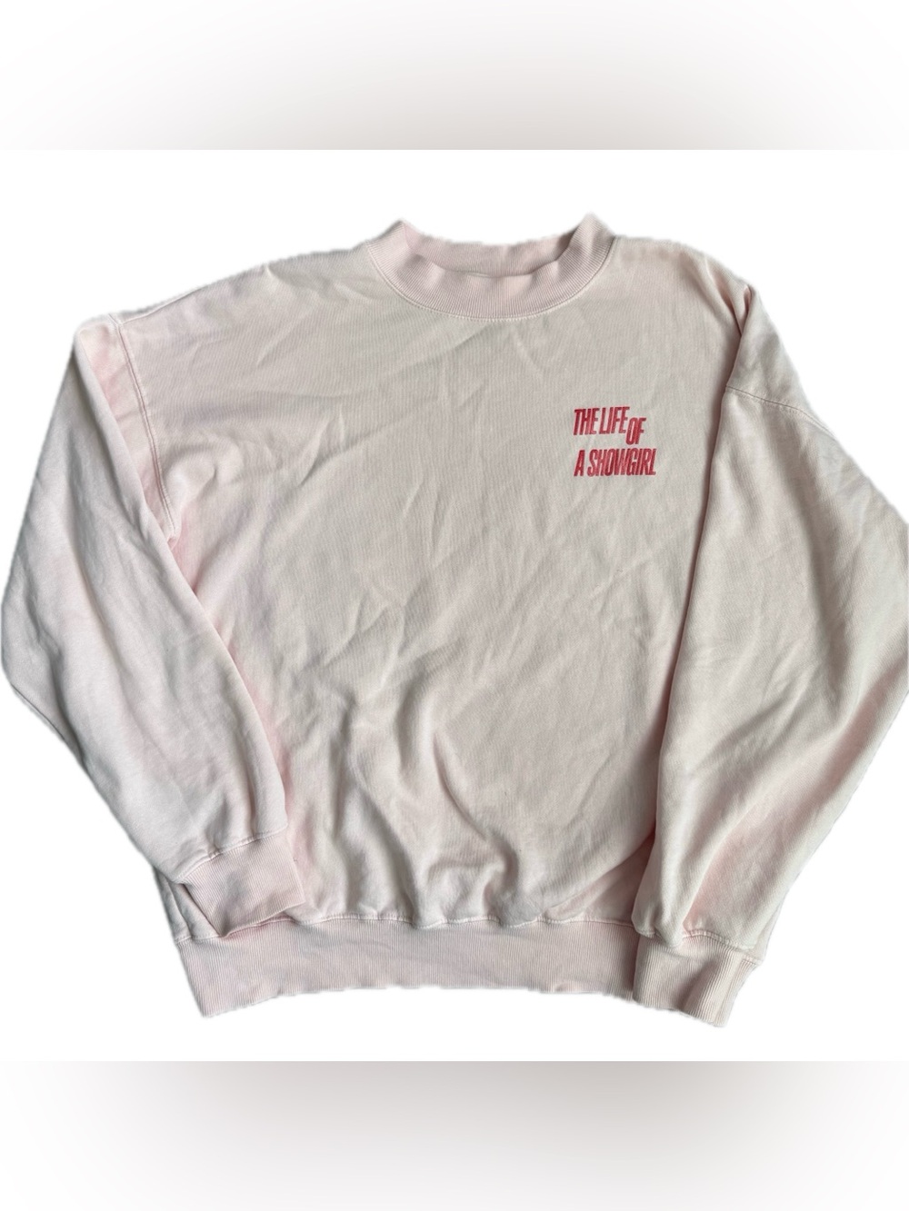 Pink 'The Life of a Showgirl' Honey Sweatshirt